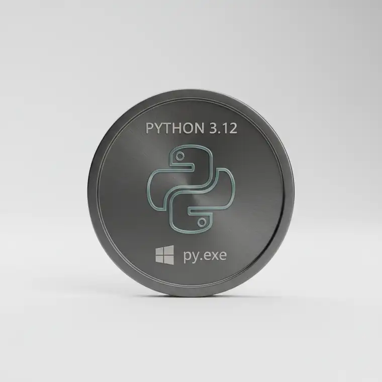 Ekran konfiguracji instalatora Python 3.12 na Windows z zaznaczoną instalacją obok starszej wersji bez konfliktów PATH