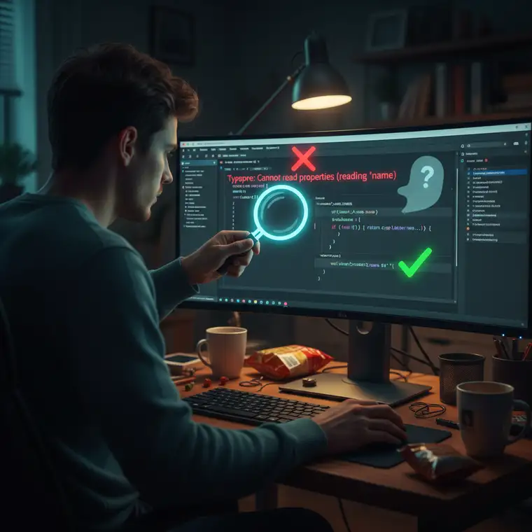 Schemat przepływu danych w formularzu React pokazujący stan, propsy i miejsca powstawania błędu Cannot read properties of undefined