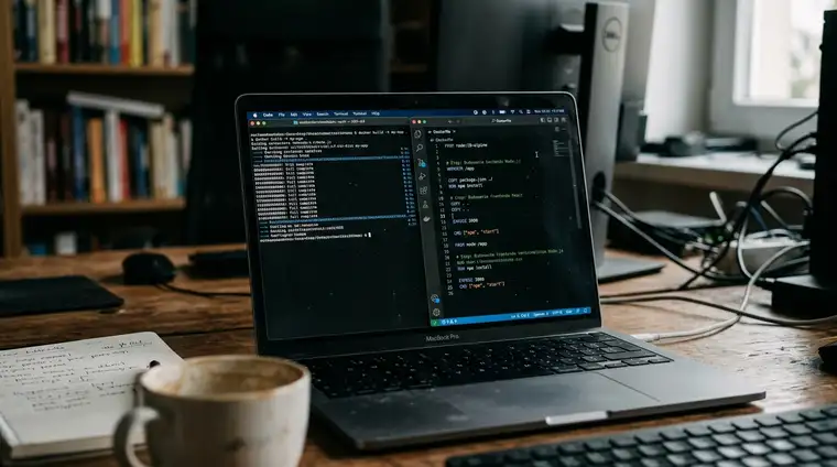 Jak stworzyć pierwszy Dockerfile dla aplikacji React z backendem Node