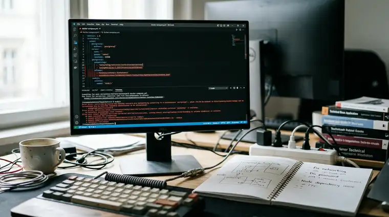 Najczęstsze błędy przy docker-compose z PostgreSQL i Node.js